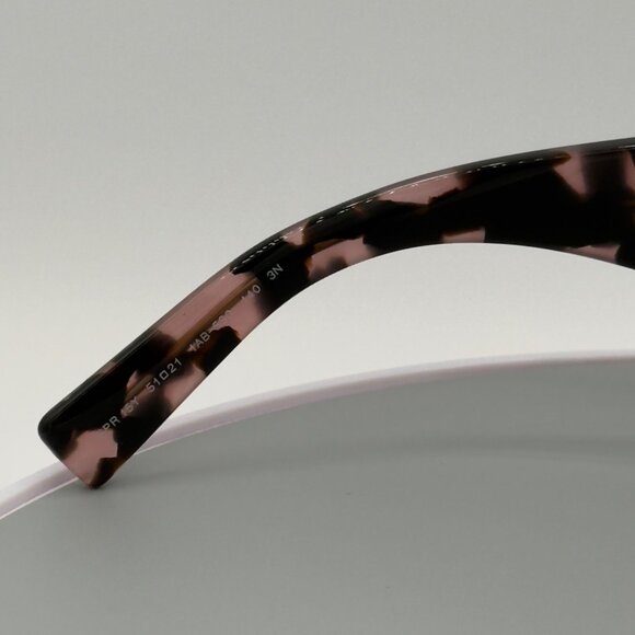 Prada SPR 15Y Sunglasses 1AB-5S0 Black Pink Havana Gray Lenses 51mm 21 140 READ - Picture 9 of 14